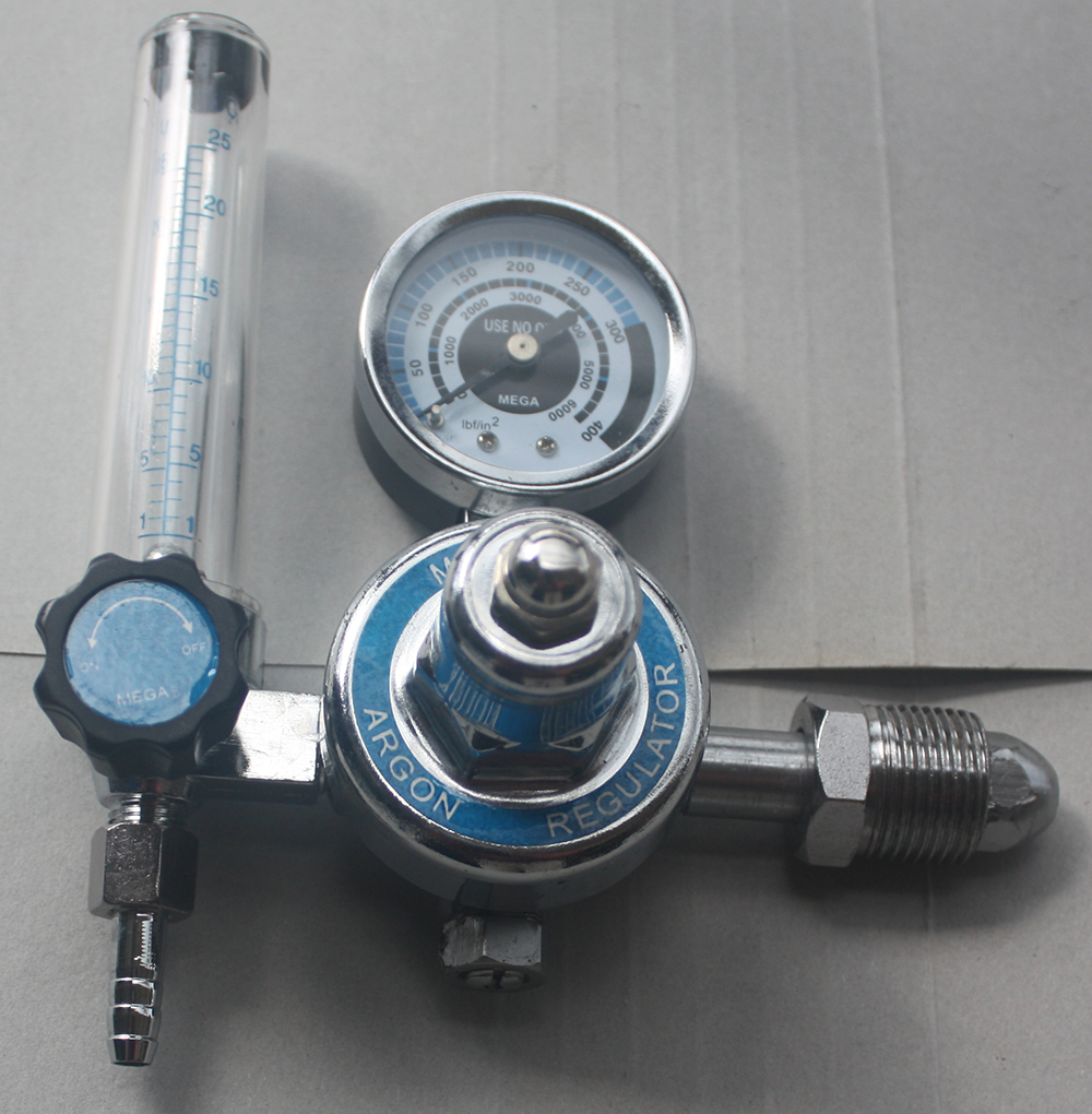 เกจ์ปรับแรงดันลมอาร์กอน  ( Argon Regulator  )