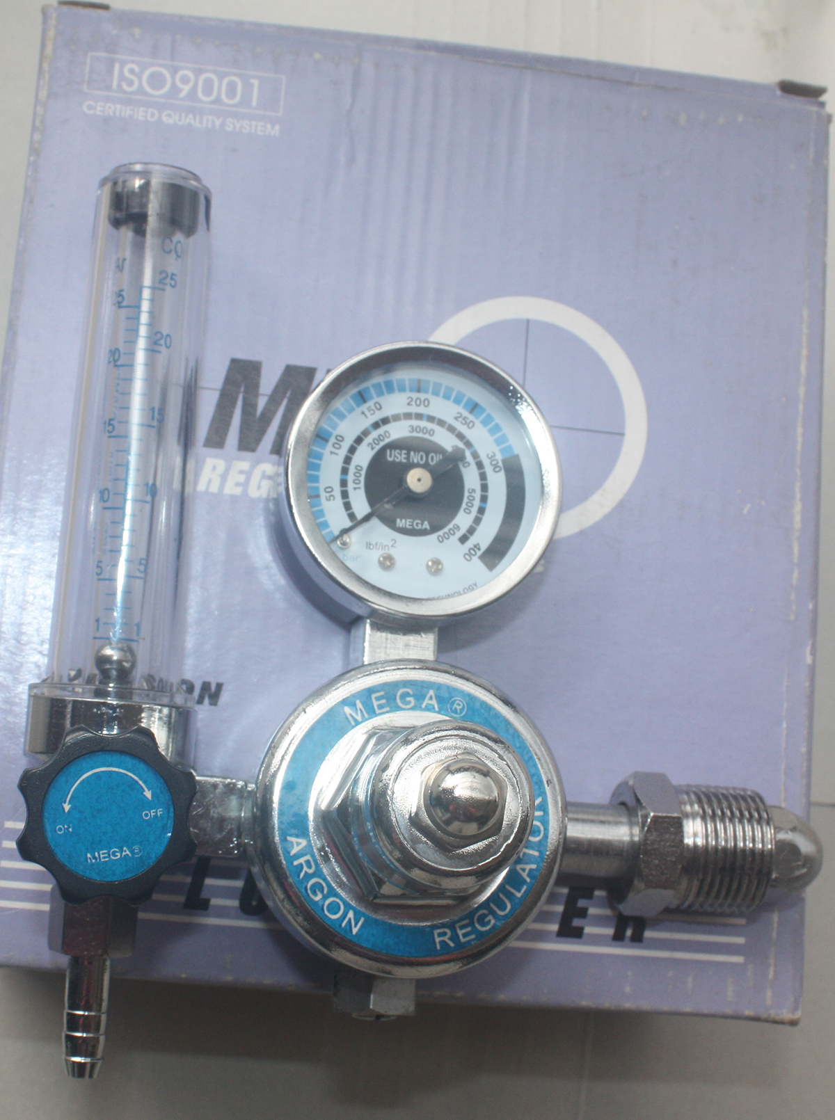 เกจ์ปรับแรงดันลมอาร์กอน  ( Argon Regulator  )